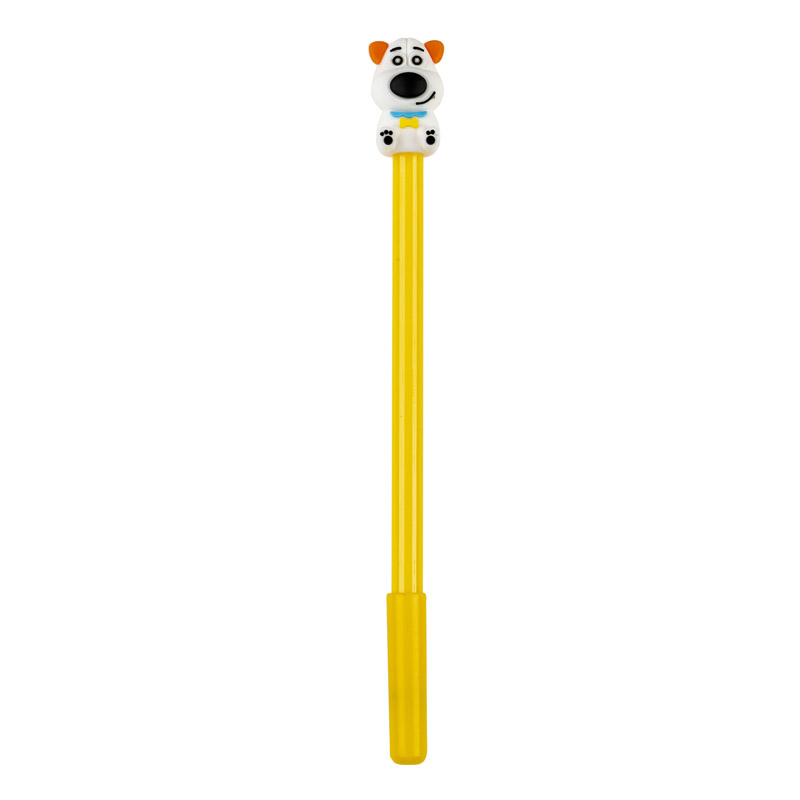 Gelinė plunksna DOG 0.7 mm, mėlyna (aliejinės bazės rašalas)
