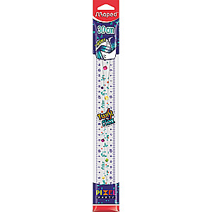 30 cm Ruler MAPED Twist'n Flex Pixel Party