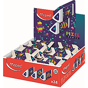 Eraser MAPED Pyramid Pixel Party