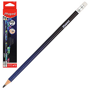 Pencil with eraser MAPED Deepsea Paradise HB