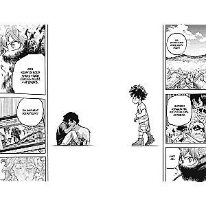 Mano herojus Akademija. 16 knyga. Izuku Midoriya ir Toshinori Yagi. Kitas