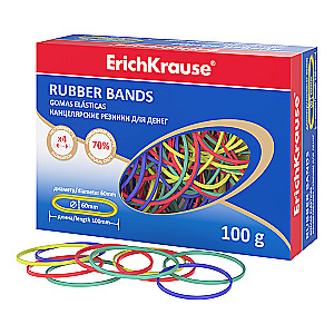 Bürogummis für Geld ErichKrause, 100 mm (bunt)