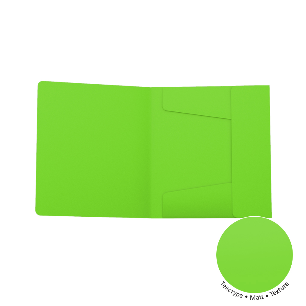 A5+ Folder with Rubber Bands ErichKrause Matt Neon (mix of colors)