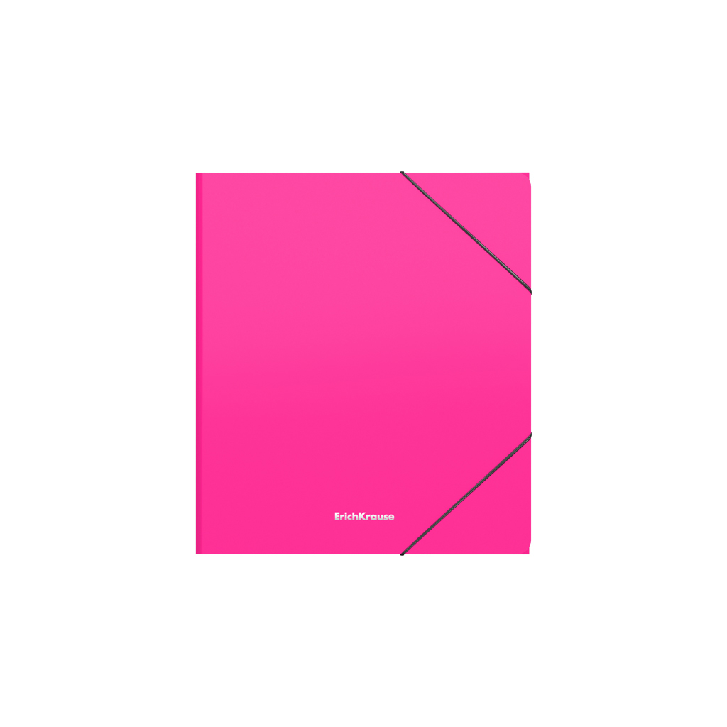 A5+ Folder with Rubber Bands ErichKrause Matt Neon (mix of colors)