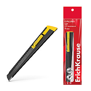 Utility Knife ErichKrause Explorer, 9 mm