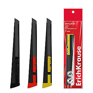 Utility Knife ErichKrause Explorer, 9 mm