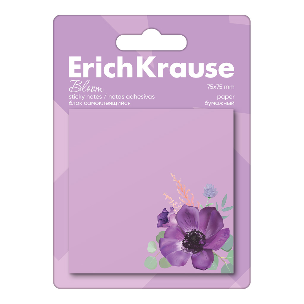 ErichKrause Pastel Bloom kleebised (lilla)