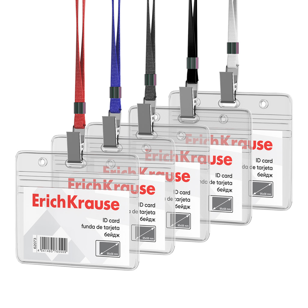 Zawieszka pozioma ErichKrause, 95x58 mm (miks kolorów)