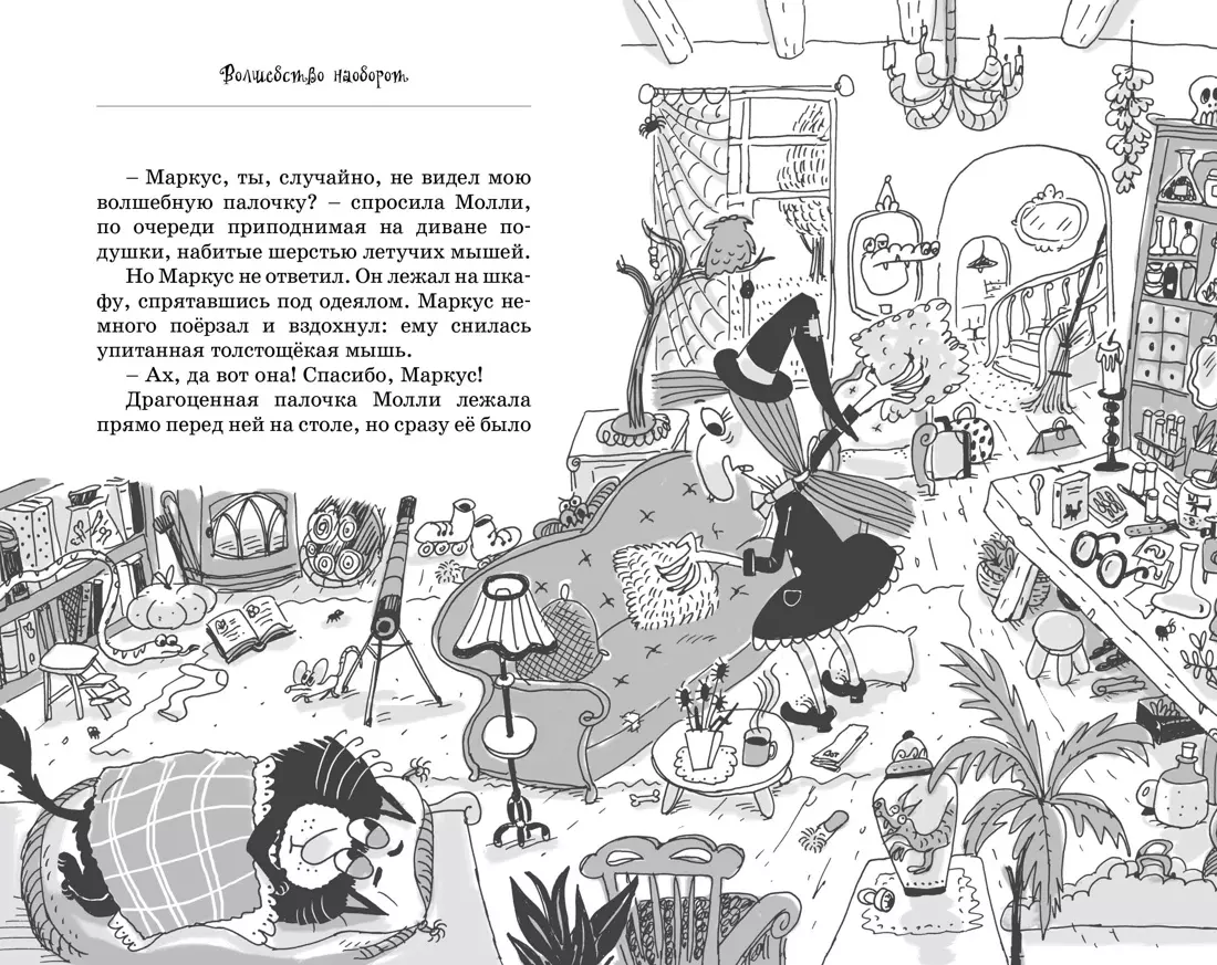Raganos Molly katė. Magija atvirkščiai