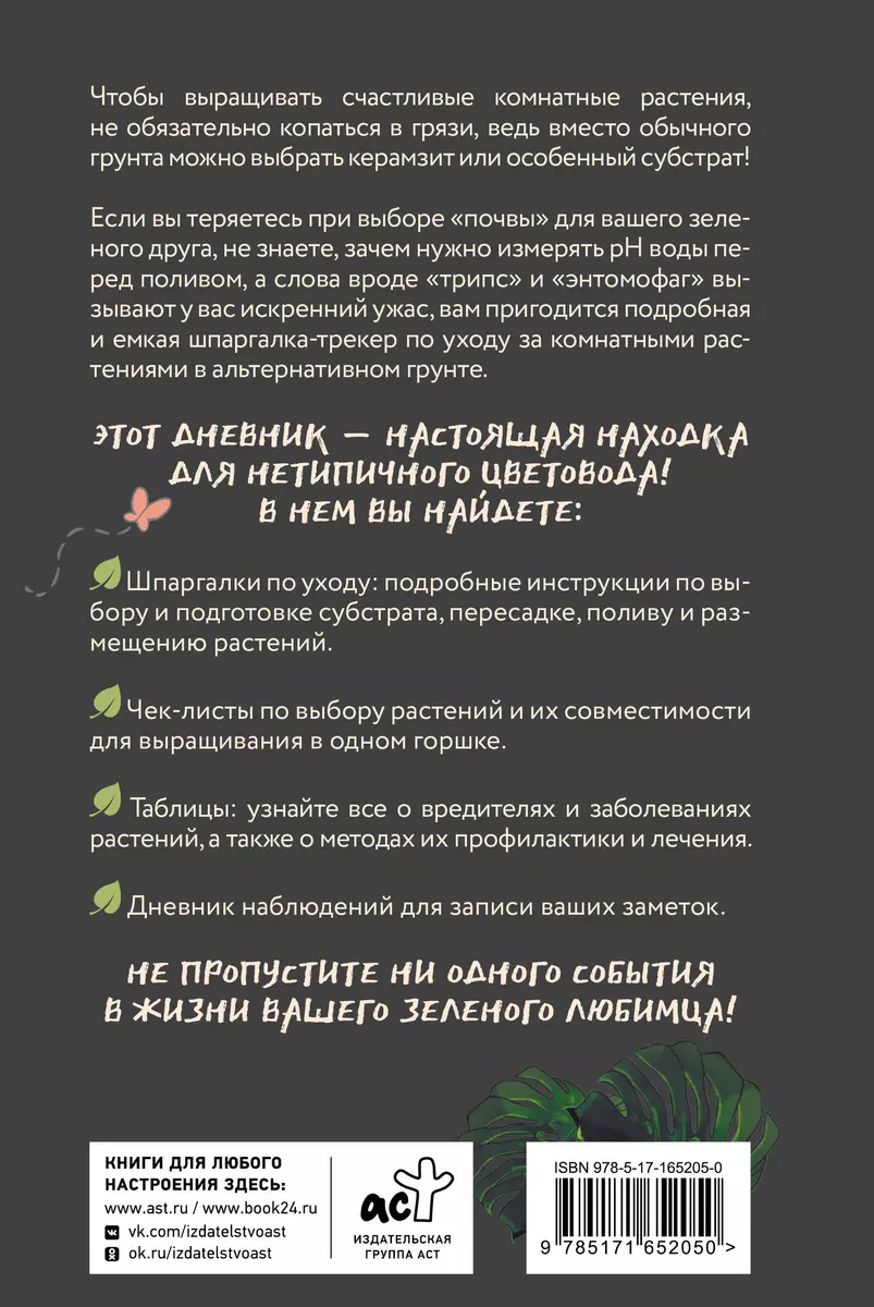 Netipiškas floristas. Cheat lapų sekimo priemonė, skirta kambarinių augalų priežiūrai alternatyvioje dirvoje