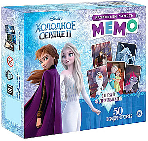 Brettspiel Memo. Frozen“