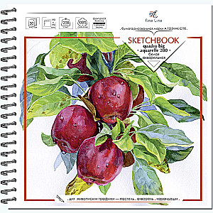 Akvarellide visandivihik Quadro big. Botany
