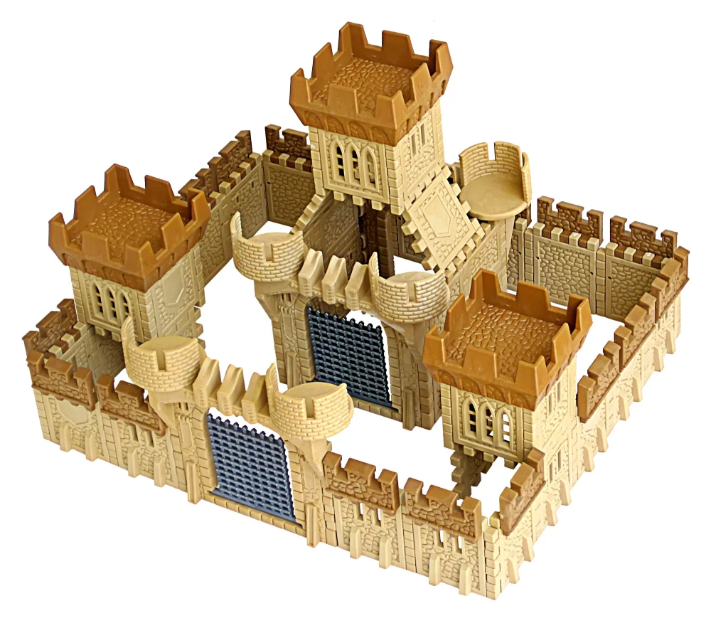 Fantasy-Schlachten. Blockkonstrukteur Siege of the Outpost“