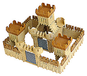 Fantasy-Schlachten. Blockkonstrukteur Siege of the Outpost“
