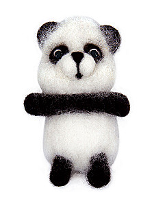 Felting Set - Panda