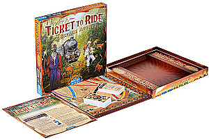 Stalo žaidimas - Ticket to Ride. Afrikos širdis (papildymas)