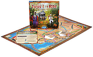 Stalo žaidimas - Ticket to Ride. Afrikos širdis (papildymas)