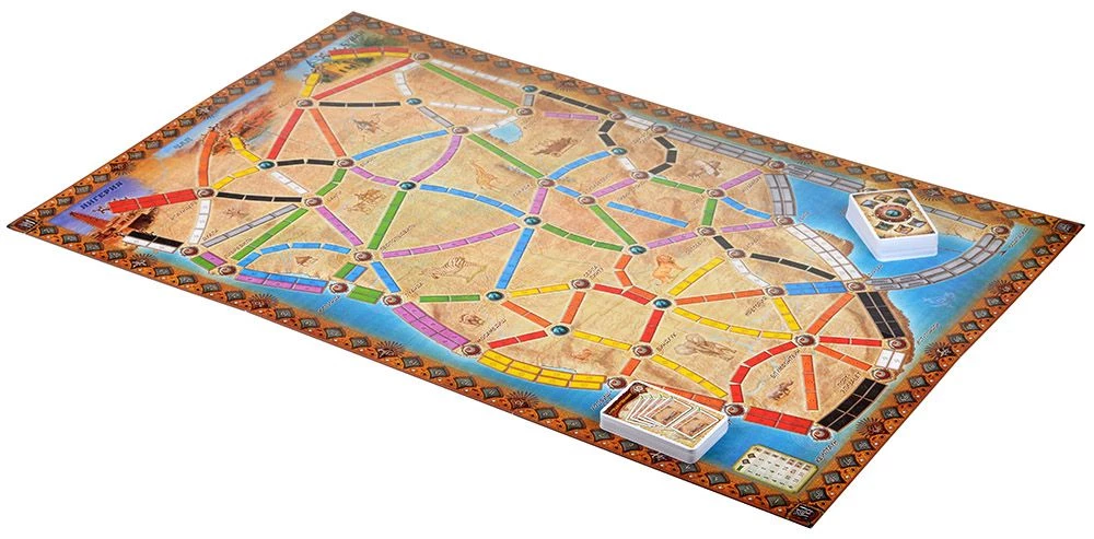 Stalo žaidimas - Ticket to Ride. Afrikos širdis (papildymas)