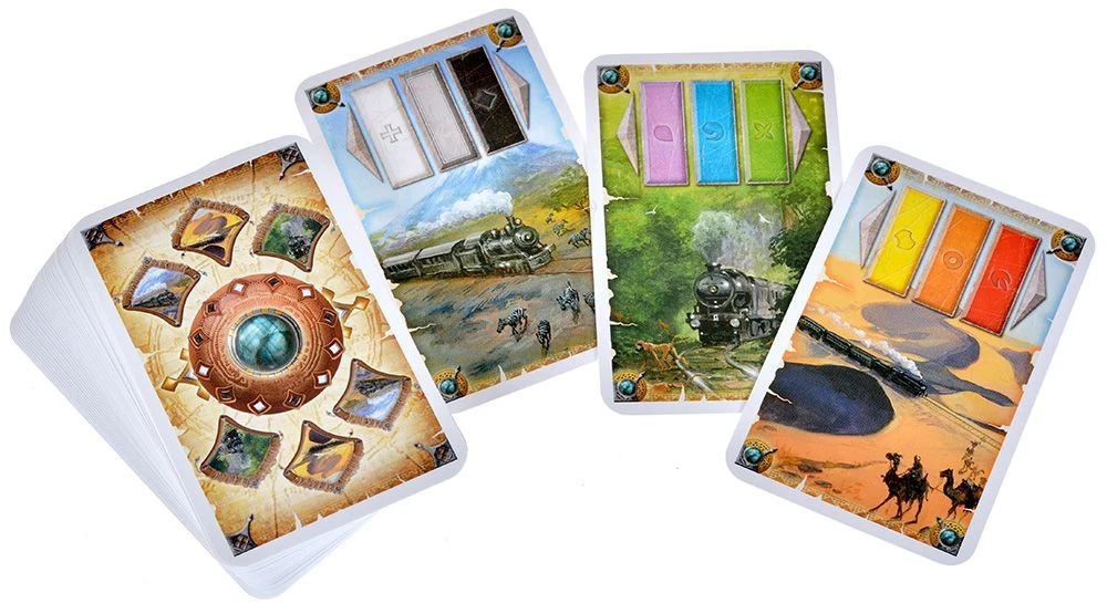 Stalo žaidimas - Ticket to Ride. Afrikos širdis (papildymas)