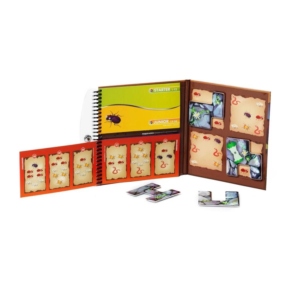 Magnetisches Spiel für Reisen - Geschäftige Käfer