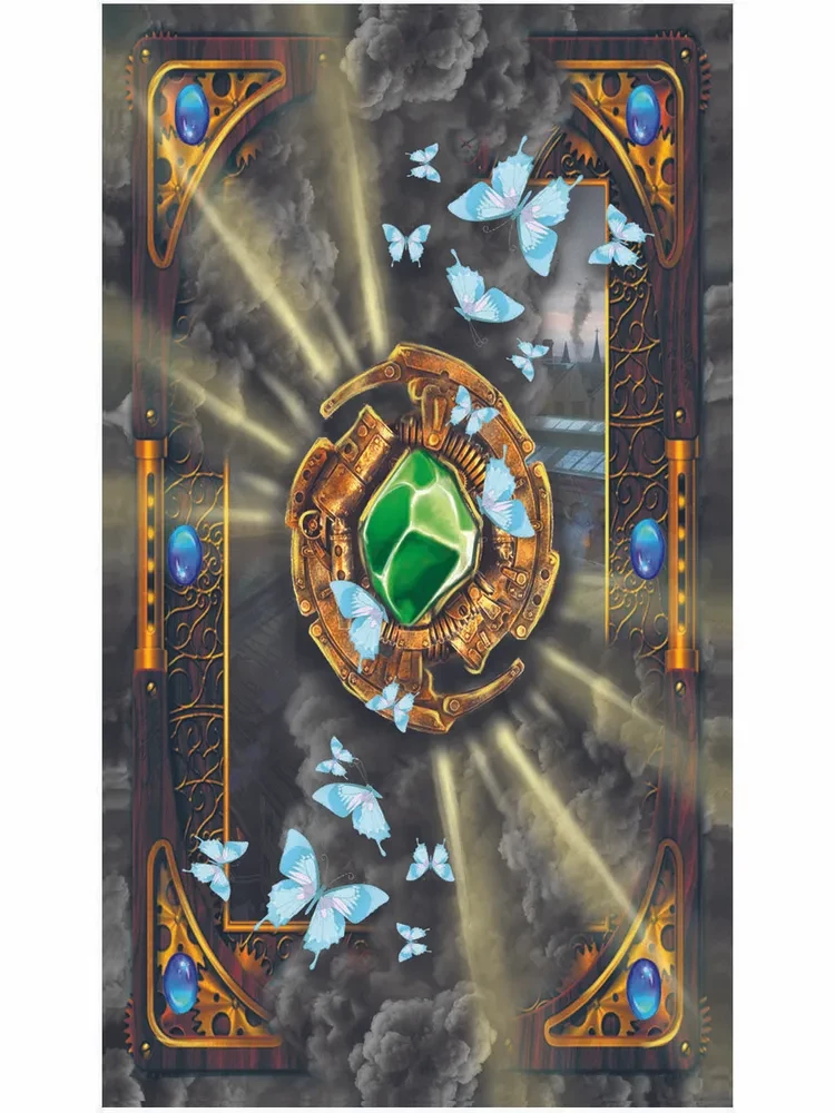Oracle Lenormand. Steampunk pasaulis (39 kortelės)