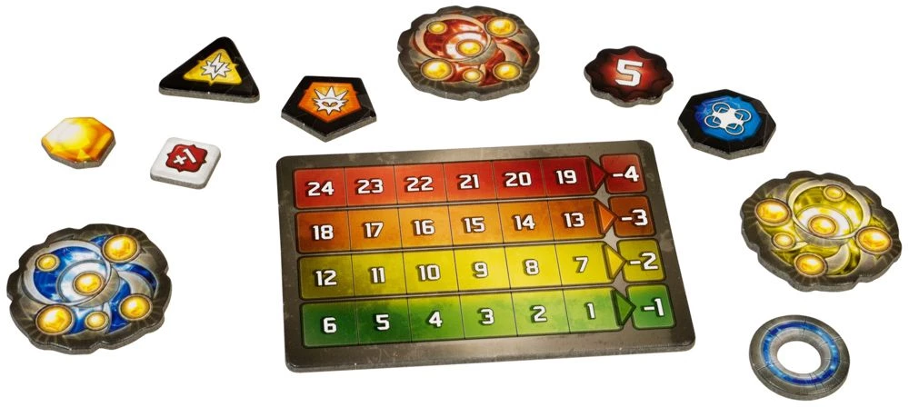 Stalo žaidimas KeyForge. Worlds Collide. Deluxe Archon Deck