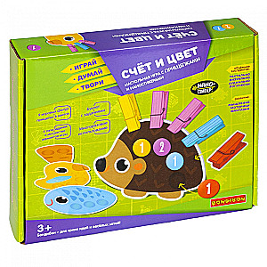 Brettspiel Zählen und Malen“