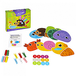 Brettspiel Zählen und Malen“