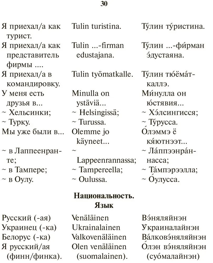Venekeel-soomekeelne kõnepruugiraamat