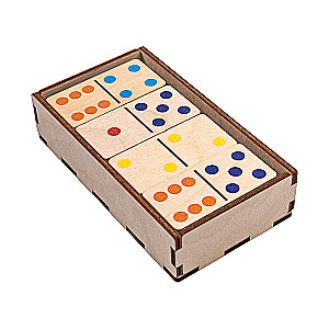 Wooden Domino - Colored