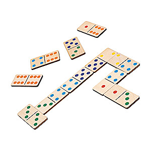 Wooden Domino - Colored
