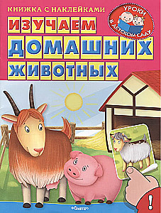Sticker Book. Learning about Pets