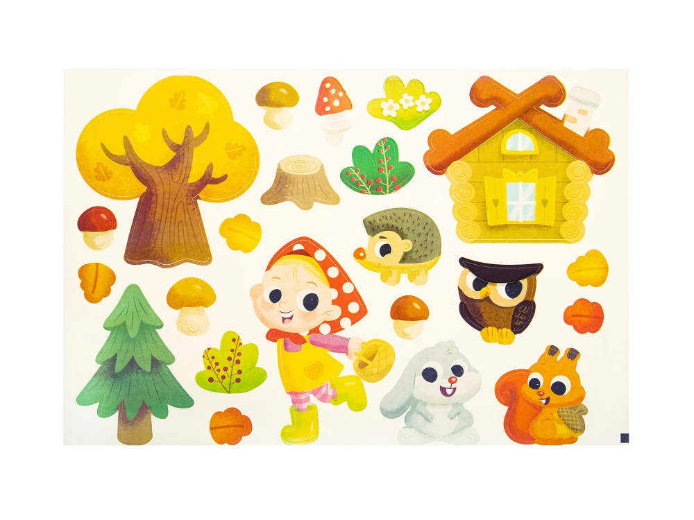 Application on Plastic - In the Forest