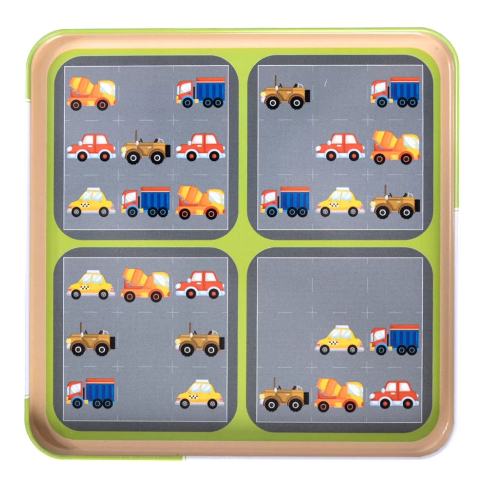 Magnetic Game - Car Puzzle