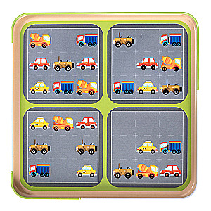 Magnetic Game - Car Puzzle