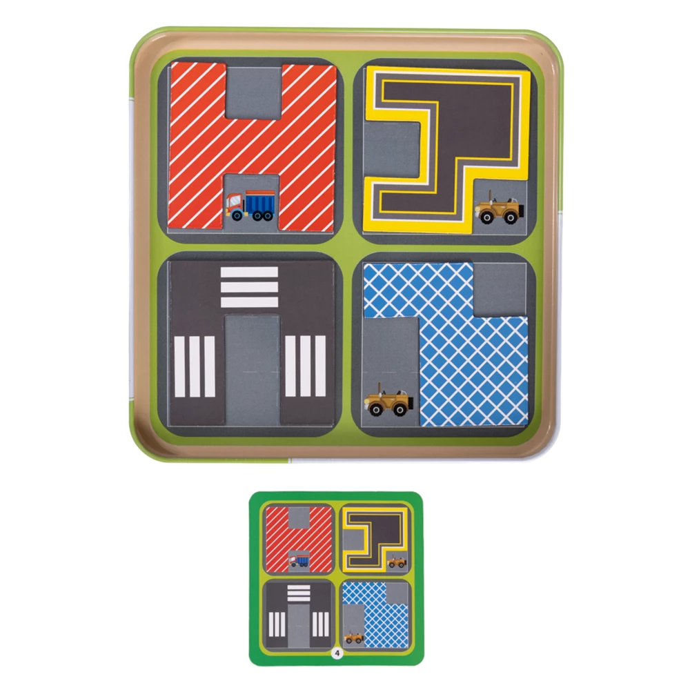 Magnetic Game - Car Puzzle
