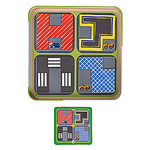 Magnetic Game - Car Puzzle