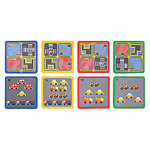 Magnetic Game - Car Puzzle