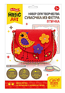 Felt Bag - Bird DIY