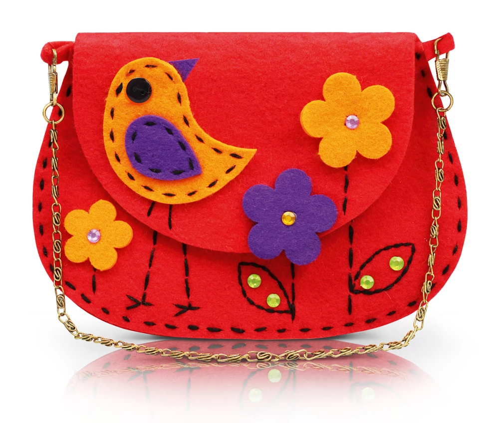 Felt Bag - Bird DIY