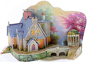 Foam Puzzle - Warm House, 3D