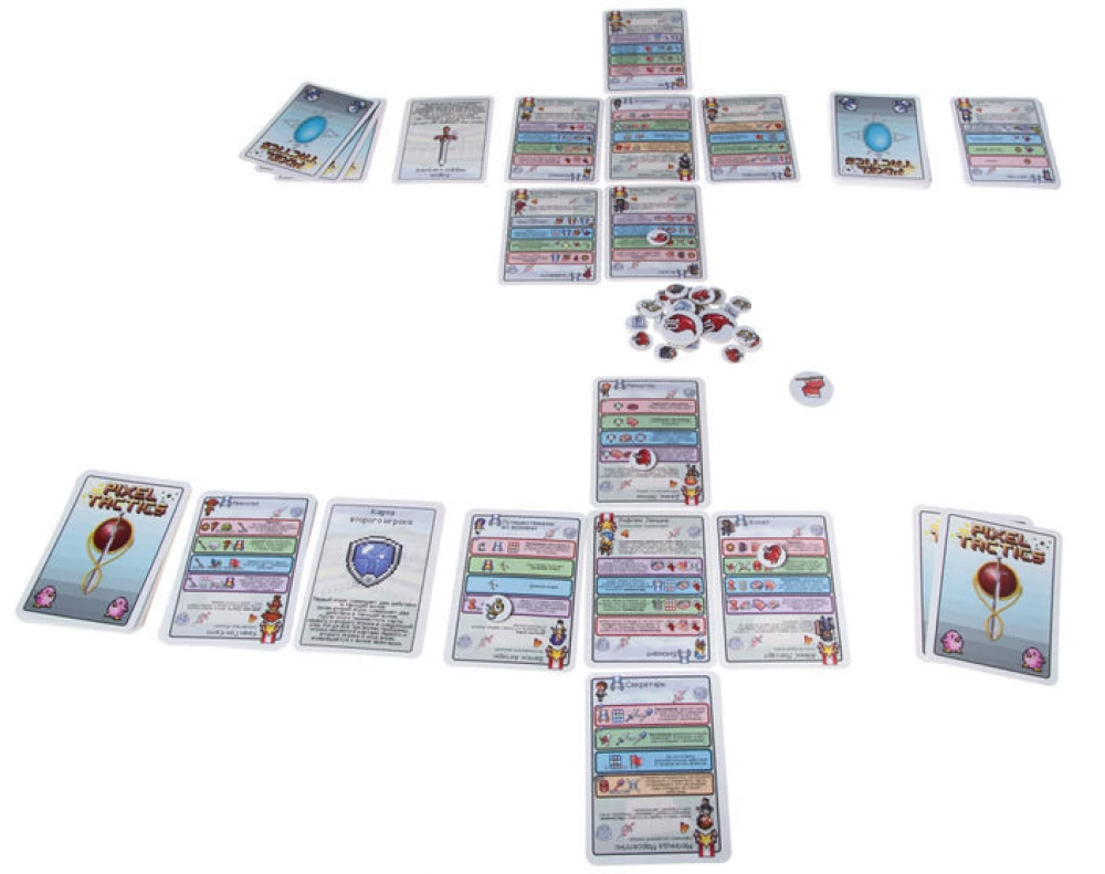Brettspiel Pixel Tactics 4“