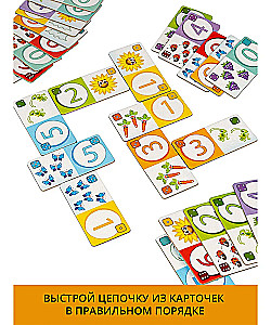 Lauamäng Domino. Numbrid