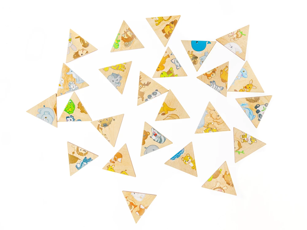 Puzzle drewniane - Zwierzątka