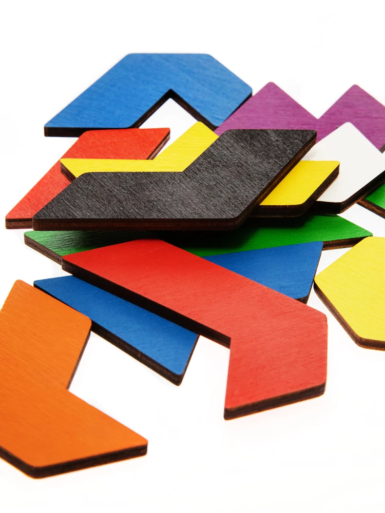 Wooden Puzzle Tetrisdiamond