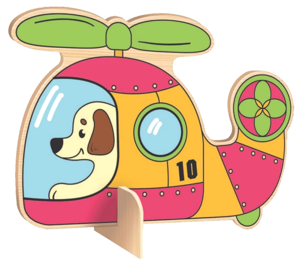 Jigsaw Set - Helicopter