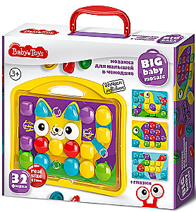 Mosaic for toddlers in a suitcase - Kitten