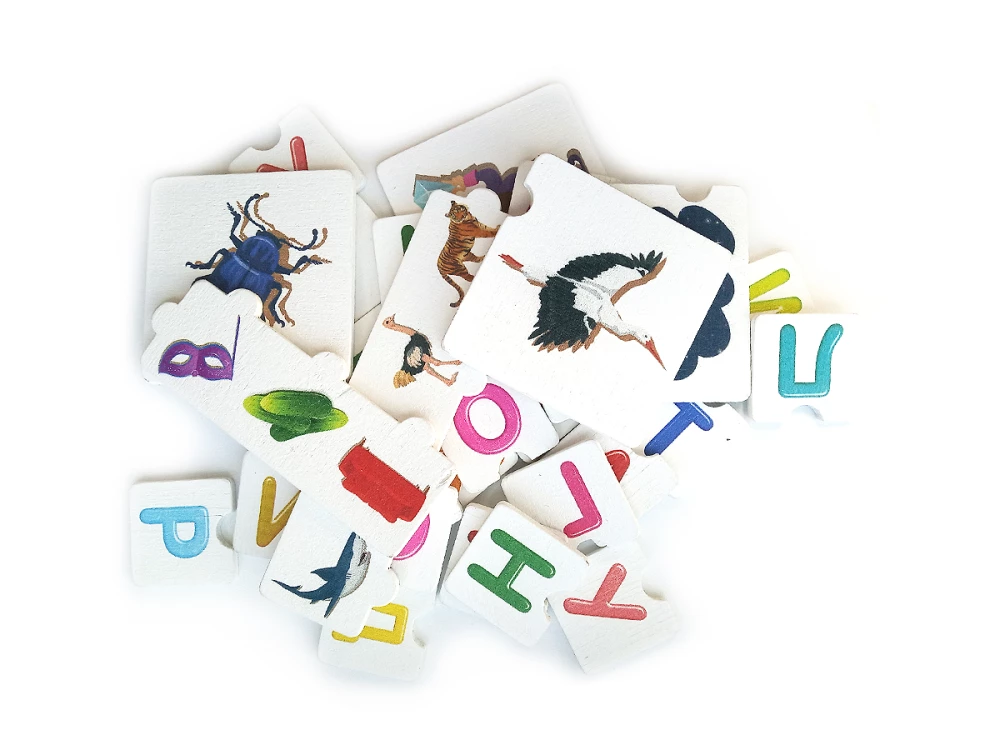 Wooden Puzzle - Collect and Read