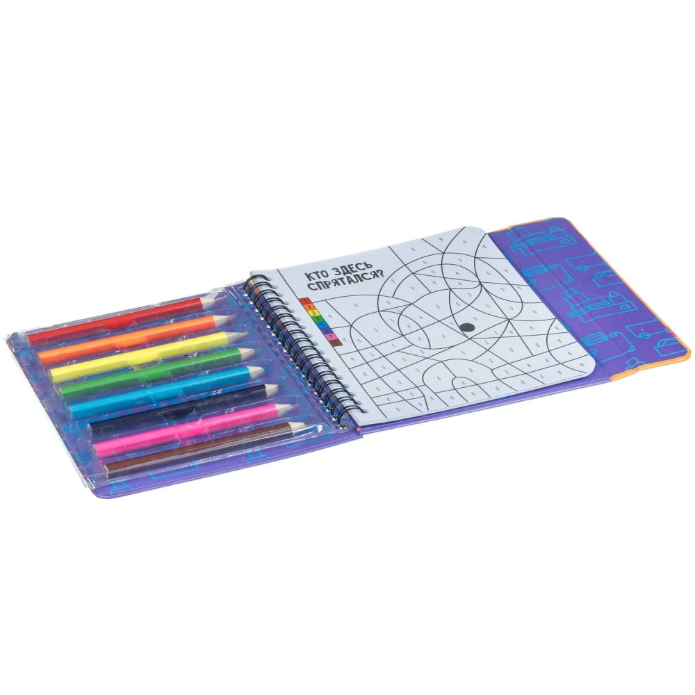 Compact educational games for the road Coloring puzzles