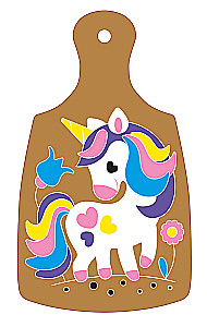 Wood Painting Set - Unicorn